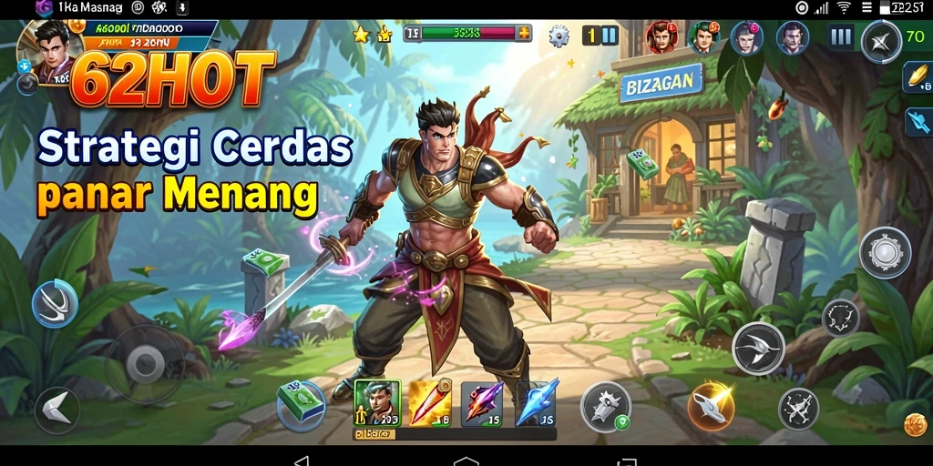 Gameplay seru dan strategi mendalam di 62HOT.