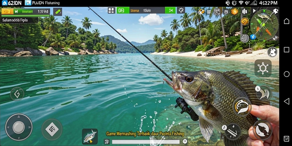 Tangkapan ikan besar dalam gameplay 62IDN yang mengasyikkan.