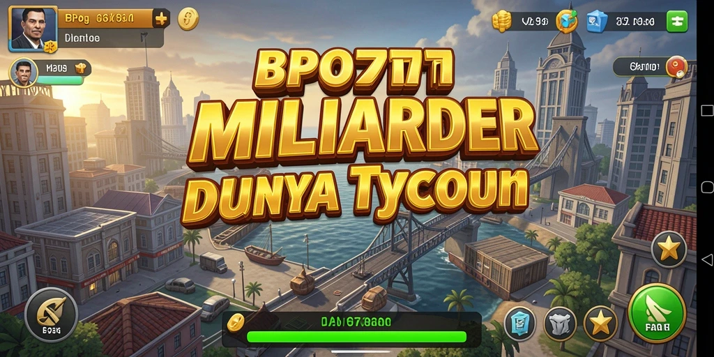 Screenshot BPO777 menampilkan gameplay Tycoon yang seru dan interaktif.