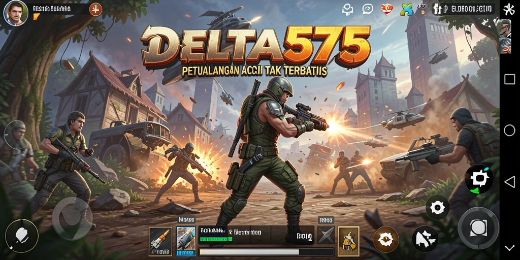 Gameplay mendebarkan di DELTA575 dengan aksi tak terduga.