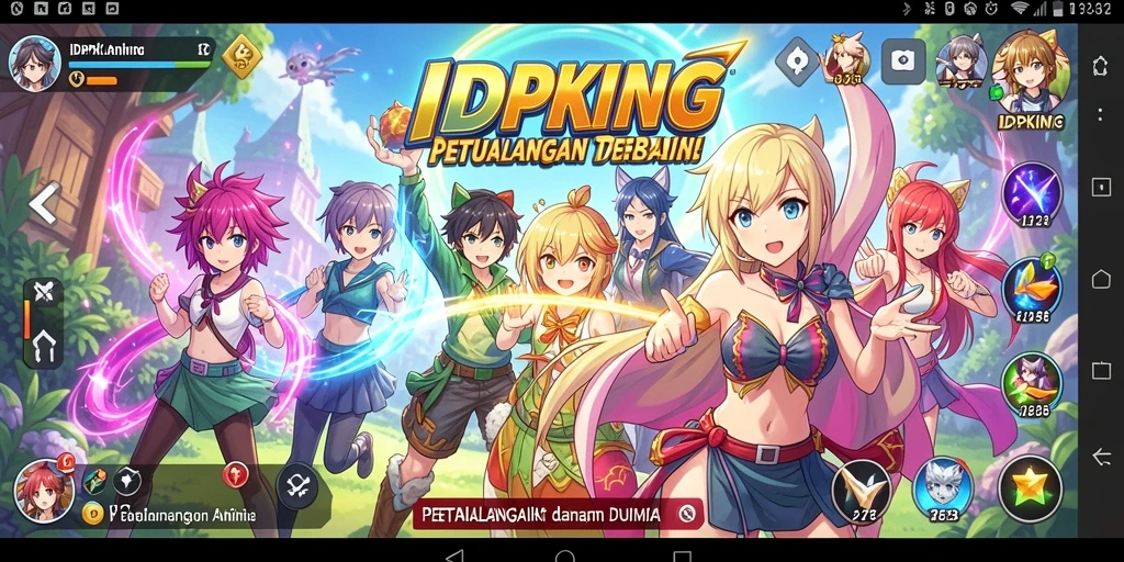 Tampilan gameplay yang dinamis dan menarik.