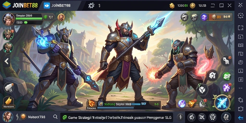 Tampilan gameplay seru dan strategi di JOINBET88.