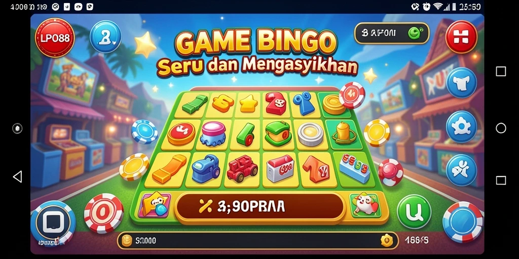 Tampilan gameplay seru LPO88 dengan banyak variasi Bingo.