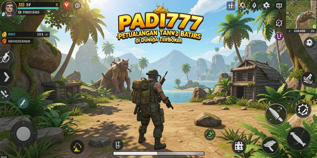 Tampilan menakjubkan dari gameplay <strong>PADI777</strong> di dunia terbuka yang luas.