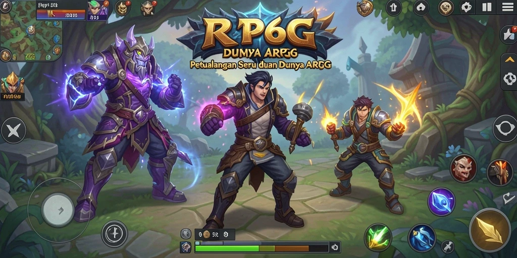 Tampilan seru gameplay RP66 dalam pertempuran ARPG yang menegangkan.