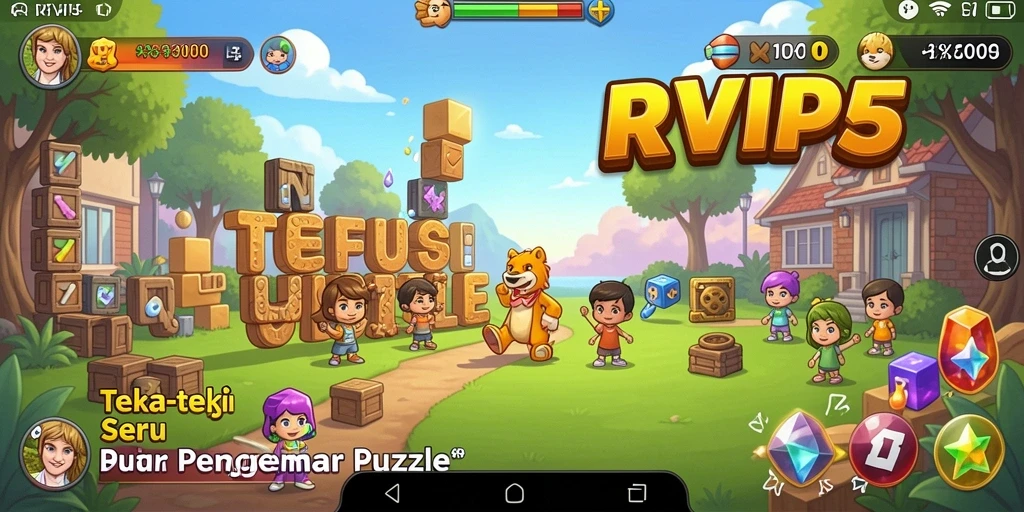 Tampilan gameplay RVIP5 yang menarik dan penuh tantangan.