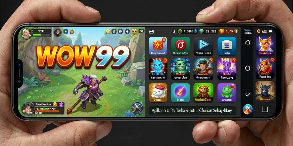 Tampilan antarmuka WOW99 yang intuitif dan modern.